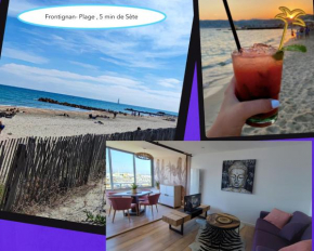 La Perle Bleue, 200 m de la plage, parking, wifi